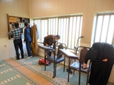 غبارروبی نمازخانه شبکه بهداشت و درمان شهرستان کازرون در آستانه ماه مبارک رمضان