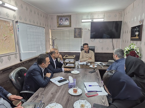  نشست شورای مدیران حوزه سلامت در شبکه بهداشت و درمان کازرون 