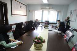 نشست بررسی و رفع چالش های مسیر ارایه خدمت کلینیک NCD کازرون