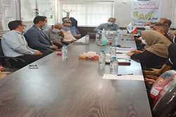 نشست تعیین هیات اجرایی هشتمین دوره انتخابات نظام پزشکی شهرستان های کازرون و کوه چنار در شبکه بهداشت و درمان کازرون