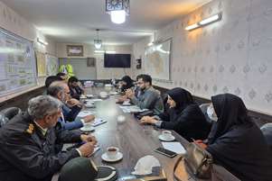 نشست برون بخشی پیشگیری از آسیب های اجتماعی در شبکه بهداشت و درمان کازرون