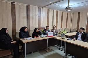 برگزاری کمیته برون بخشی سلامت نوجوانان در شبکه بهداشت و درمان کازرون