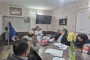 برگزاری دومین نشست شورای مدیران حوزه سلامت در شبکه بهداشت و درمان کازرون 