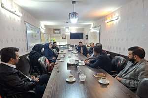 نشست شورای مدیران شبکه بهداشت و درمان کازرون با حضور سرپرست جدید شبکه بهداشت و درمان