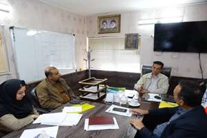 برگزاری کمیته منابع انسانی در شبکه بهداشت و درمان کازرون