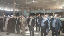 حضور رییس شبکه بهداشت و درمان شهرستان کازرون در آیین گرامیداشت یوم الله 13 آبان