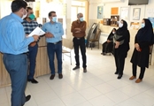 بازدید ناظر معاونت بهداشتی دانشگاه علوم پزشکی شیراز از شبکه بهداشت و درمان کازرون