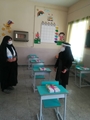 نظارت کارشناسان بهداشتی بر اجرای پروتکل های بهداشتی پیشگیری از کرونا در مدارس شهرستان کازرون