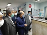 بازدید سرپرست معاونت بهداشت دانشگاه علوم پزشکی و خدمات بهداشتی درمانی شیراز از بیمارستان امام علی (ع) کازرون