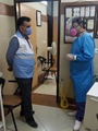 نظارت کارشناسان بهداشت محیط شبکه بهداشت و درمان شهرستان کازرون بر مراکز ارایه دهنده خدمات دندانپزشکی