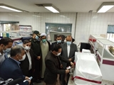 بهره برداری از تجهیزات جدید در بیمارستان ولیعصر (عج) کازرون در دهه فرخنده فجر انقلاب اسلامی