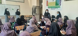 نظارت کارشناسان مرکز بهداشت شهید "پیرویان" کازرون بر رعایت پروتکل های بهداشتی در مدارس