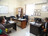 بازدید رییس شبکه بهداشت و درمان شهرستان کازرون از مرکز خدمات جامع سلامت قدس