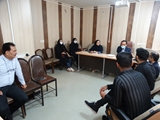نشست هماهنگی واحد سلامت محیط مرکز بهداشت شهید پیرویان کازرون با مدیران دفاتر پیشخوان دولت