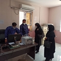 بازدید ناظر معاونت بهداشت دانشگاه علوم پزشکی و خدمات بهداشتی درمانی شیراز از مرکز شانزده ساعته منتخب کووید19 کازرون