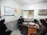 بازدید ناظران معاونت بهداشت دانشگاه علوم پزشکی و خدمات بهداشتی درمانی شیراز از شبکه بهداشت و درمان کازرون