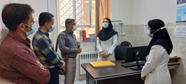 ارزیابی حفظ زنجیره سرد واکسن در مرکز بهداشت شهید پیرویان کازرون از سوی کارشناس مبارزه با بیماری های واگیر معاونت بهداشت دانشگاه علوم پزشکی شیراز