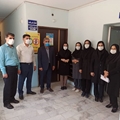گزارش تصویری آیین تبریک فرارسیدن سال نو به کارکنان شبکه بهداشت و درمان کازرون از سوی روسای حوزه سلامت این شهرستان
