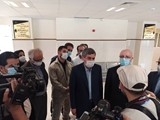 بازدید وزیر علوم، تحقیقات و فناوری از بیمارستان امام علی (ع) شهرستان کازرون