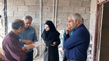 بازدید معاون بهداشت دانشگاه علوم پزشکی شیراز از پروژه در حال ساخت درمان بستر بالاده شهرستان کازرون