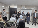 بازدید سرپرست معاونت بهداشت شبکه بهداشت و درمان کازرون از موسسه جامع بهارنکو در هفته سلامت