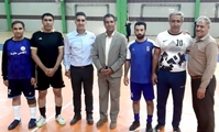 انتخاب دو تن از کارکنان شبکه بهداشت و درمان شهرستان کازرون جهت بازی در تیم منتخب فوتسال دانشگاه علوم پزشکی شیراز
