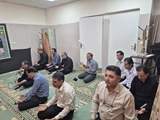 برگزاری آیبن پرفیض قرائت زیارت عاشورا در دهه نخست محرم در شبکه بهداشت و درمان شهرستان کازرون